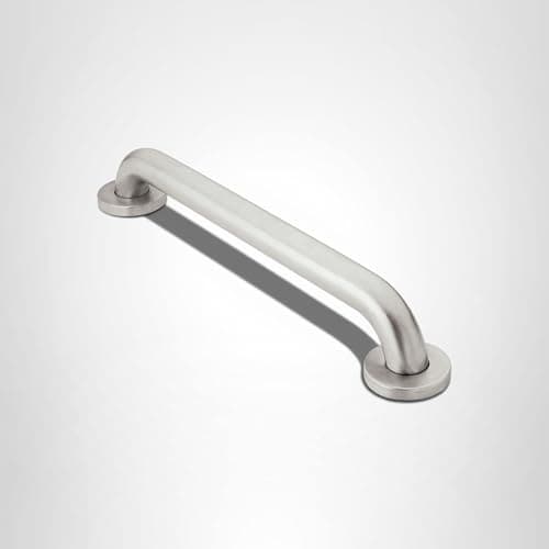 Moen Home Care Bathroom Safety 12 Inch Stainless Steel Handicap Grab Bar for Bathtub and Shower, Elderly Assistance Product with Concealed Screws, 8912