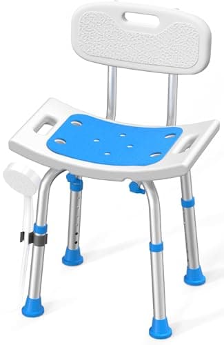 HOMLAND Shower Chair Review – Heavy Duty 400 lbs Safe Bath Seat for Seniors