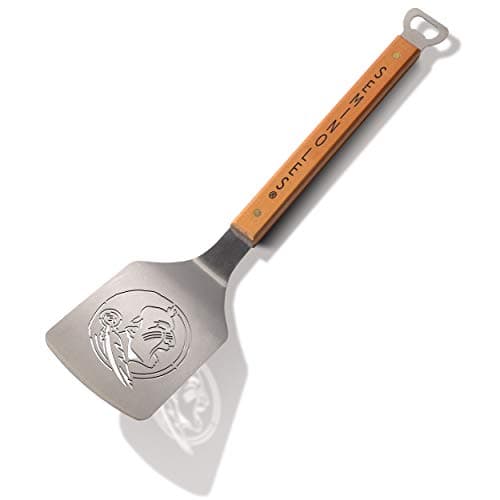 YouTheFan unisex adult NCAA Stainless Steel Grilling Spatula Classic Series Sportula, Stainless Steel, 18 1 2 x 4 US