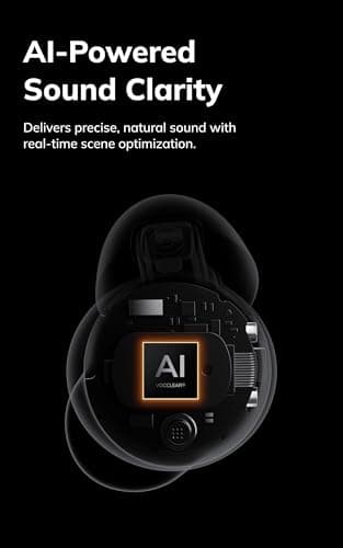 ELEHEAR-Delight OTC Hearing Aids for Seniors and Adults, AI Powered Speech Enhancement, Superior Sound Quality, Comfortable & Discreet Design, Bluetooth 5.3 and App Control, Mist White