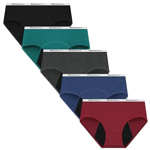 Nalwort Menstruationsunderkläder Test – 5-pack som skyddar mot läckage