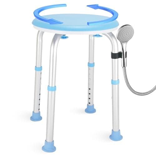pxsulliao Swivel Bath Seat Review – Adjustable Shower Chair for Seniors