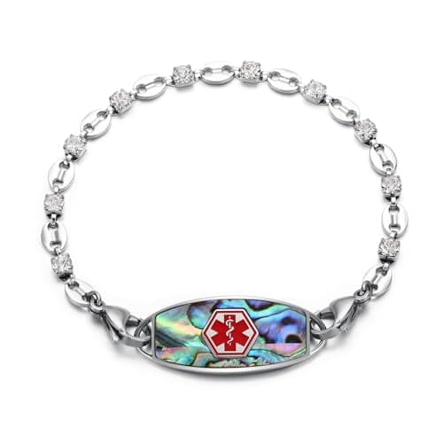 MAXZOOL Medical Alert Bracelet for Women Review – Stylish Safety on Your Wrist