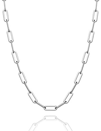 925 Sterling Silver Paperclip Chain Necklace – Full Review