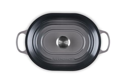 Le Creuset Enameled Cast Iron Signature Oval Casserole, 3.75 qt., Oyster