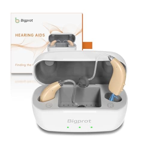 Bigprot Rechargeable Hearing Aids for Seniors Review – 120H Battery, 4 Modes