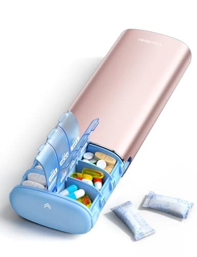Vaydeer 7 Day Pill Organizer Review – AM PM organizer with moisture protection