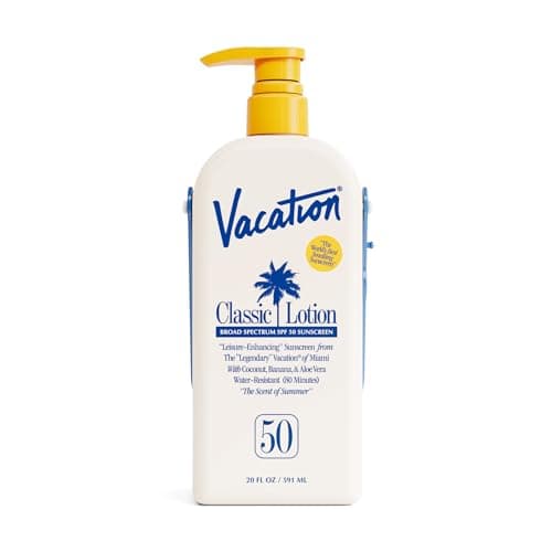 Vacation Classic Lotion SPF 50 Sun Jug – Mon test complet
