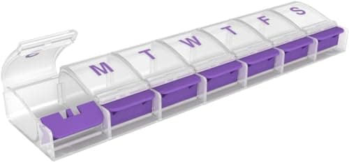 EZY DOSE Pilendoos Review: Arthritisvriendelijke 7-Daagse Medicijn Organizer
