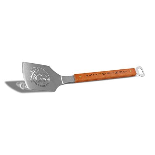 YouTheFan unisex adult NCAA Stainless Steel Grilling Spatula Classic Series Sportula, Stainless Steel, 18 1 2 x 4 US