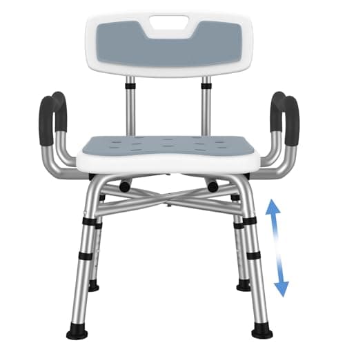 BRITULIF Adjustable Shower Chair Review – Solid, Safe and Senior-Friendly