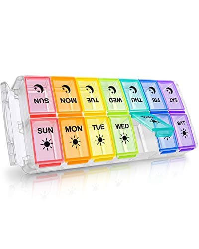 Fullicon Weekly AM PM Pill Organizer Review: Quick Fill Design Tested