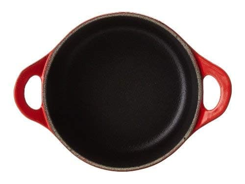 Le Creuset Enameled Cast Iron Mini Cocotte with Lid, 1/3 qt., Cerise