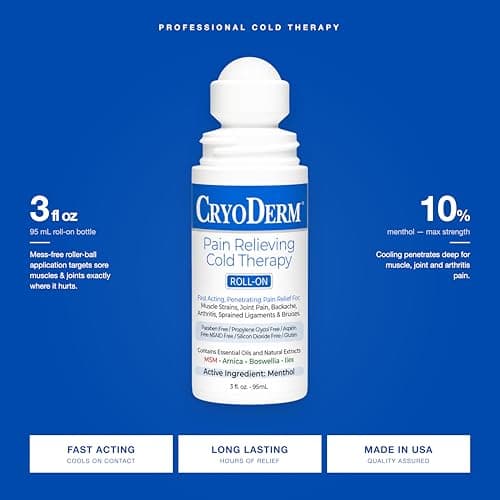 Cryoderm Cold Roll-On 3oz