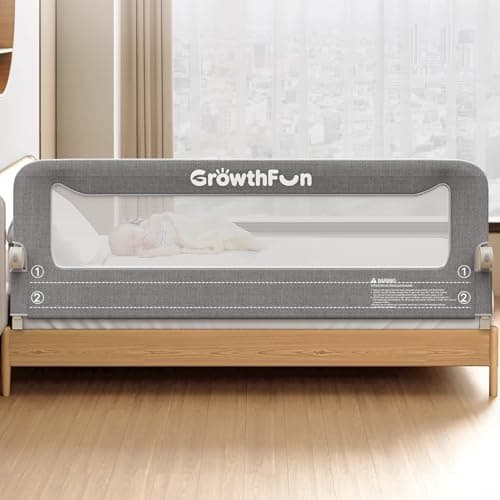GrowthFun Foldable Bed Rail for Toddlers Review – Stable, Breathable and Easy Setup