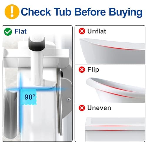 Adjustable Bathtub Safety Rail with Double Grip, 14–18 Inch Height Shower Grab Bar for Seniors, Elderly & Disabled, Non-Slip Tub Side Bar Clamp for Bathroom Support