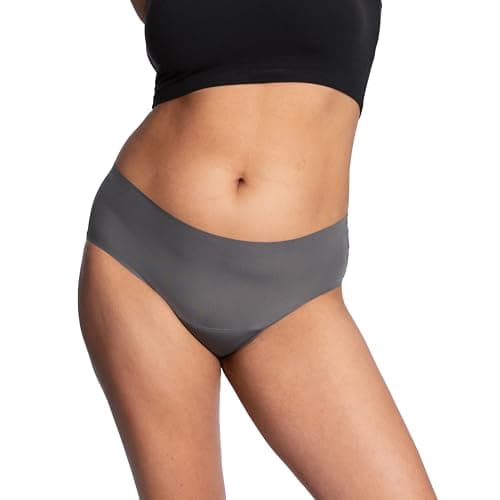 Thinx Period Underwear, Breathable Hip Huggers, Holds Up to 12 Regular Tampons*, Period Panties, All-Day Absorbency Menstrual Underwear for Women, Reusable, 1 Pack, XS