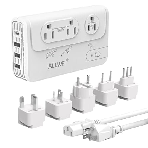 Test ALLWEI 2000W Convertisseur Voltage Voyage Europe 2025