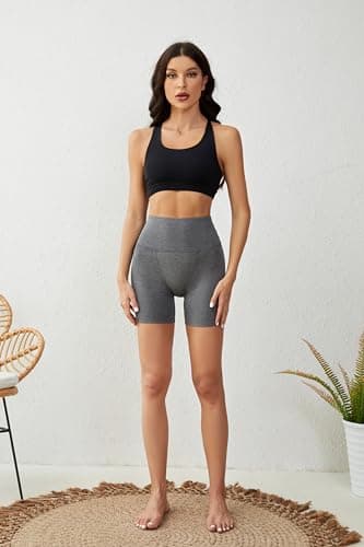OVRUNS Period Underwear Shorts Heavy Flow Panties Leak proof period Sleep for Incontinence Maternity Postpartum for Women Grey M