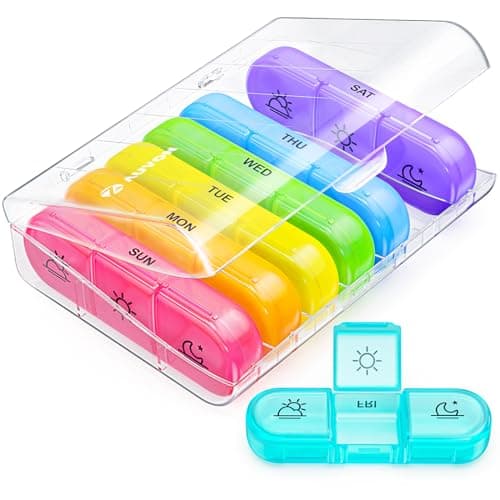 AUVON Pill Organizer 3 Times a Day Review – 7 Day Model Tested