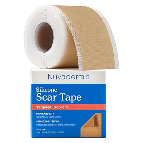NUVADERMIS Silicone Scar Sheets Review – Is the 120″ Roll Worth It?