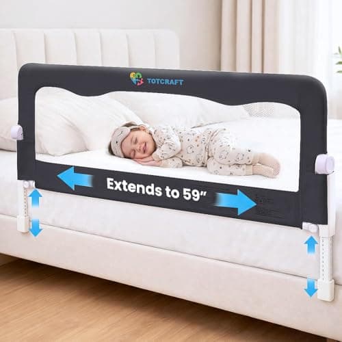 TotCraft Flexguard Sängram Test & Recension – Justerbar Barnsäkerhet