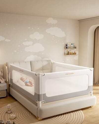 Barandillas de Cama para Niños King Size - ONEYA BABY 3 Piezas Review