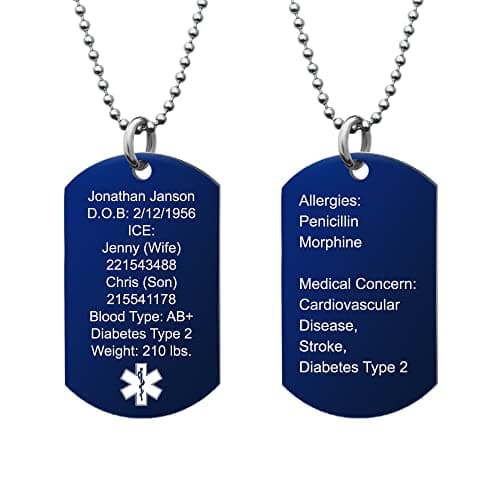 Qina C. Medical Alert Necklace Review – Is This Engravable Dog Tag Worth It?