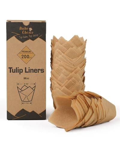 Bake Choice 200pcs Mini Tulip Cupcake Liners Review – 2024