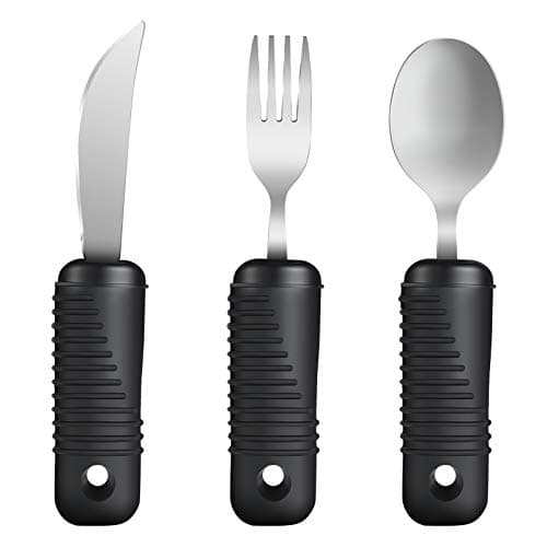 YPC Adaptive Utensils Review: Built-Up Cutlery for Arthritis