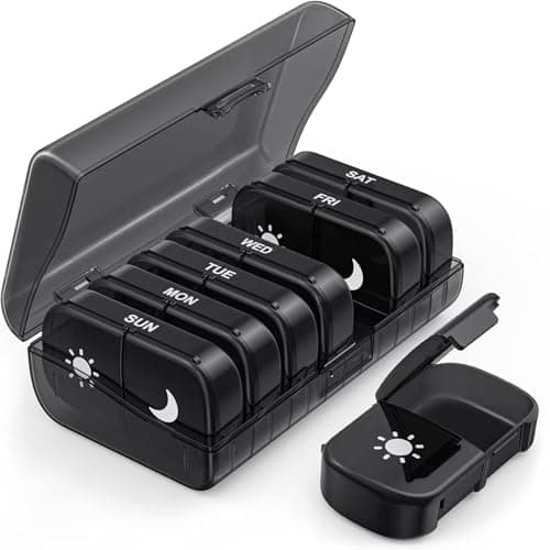PULIV Pill Organizer Review – Extra Large AM PM Weekly Case Tested