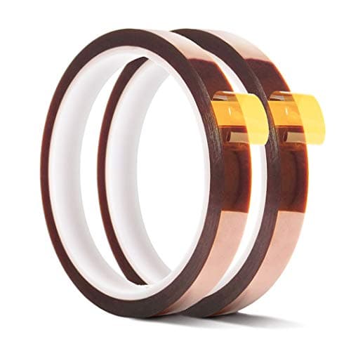 Heat Resistant Tape Review: 2 Rolls of 10mm Polyimide for Sublimation