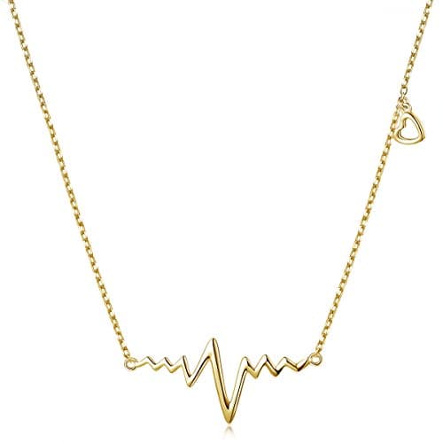 Yearace Heart EKG Necklace Review – A Thoughtful Gift with Healthcare Heart