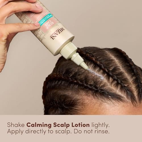 Mizani Scalp Care Calming Scalp Lotion - Soothing Dandruff Treatment, Anti Flake, With Eucalpytus, Avocado Oil & Menthol, Silicone-Free, Paraben-Free