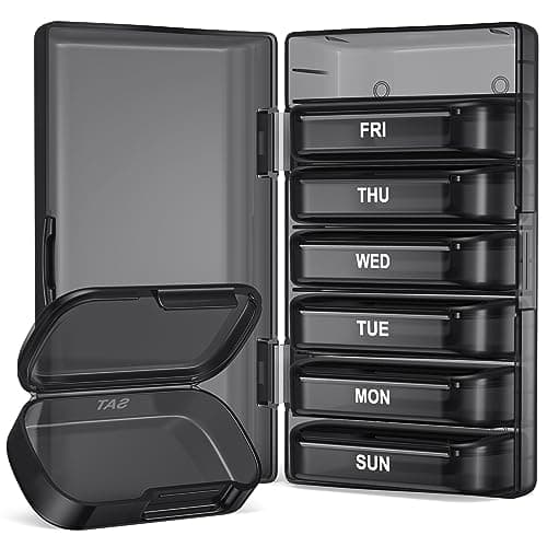 PULIV Weekly Pill Organizer Review — Arthritis Friendly, Large Capacity 7-Day Case