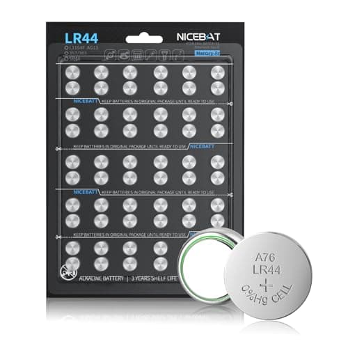 NICEBATT LR44 Batteries 60-Pack Review: Reliable Power for Medical Devices