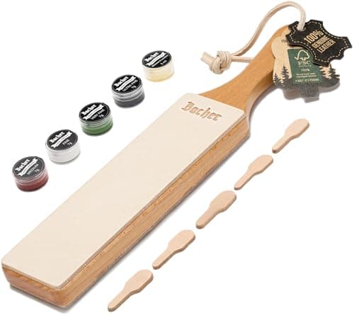 Bacher Strop en cuir pour aiguiser vos lames