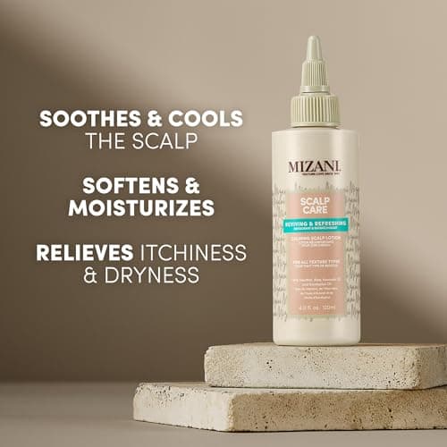 Mizani Scalp Care Calming Scalp Lotion - Soothing Dandruff Treatment, Anti Flake, With Eucalpytus, Avocado Oil & Menthol, Silicone-Free, Paraben-Free