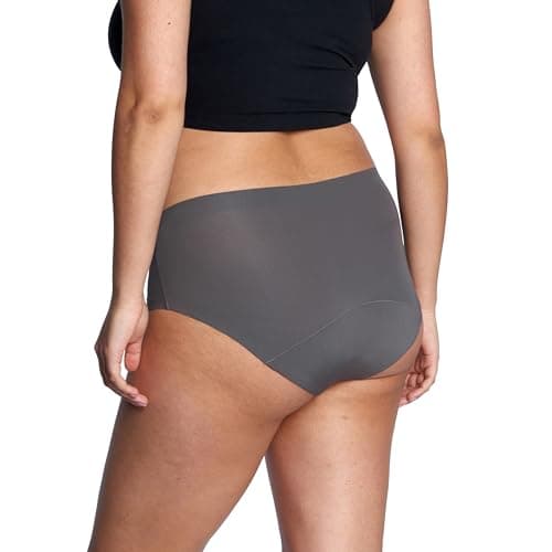 Thinx Period Underwear, Breathable Hip Huggers, Holds Up to 12 Regular Tampons*, Period Panties, All-Day Absorbency Menstrual Underwear for Women, Reusable, 1 Pack, XS