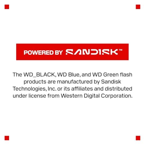 WD_Black SN7100 1TB NVMe SSD - Gen4 PCIe, M.2 2280, Up to 7,250 MB/s Read Speed, Up to 6,900 MB/s Write Speed, Next Gen TLC 3D NAND, for Laptops, Handheld Gaming Devices - WDS100T4X0E