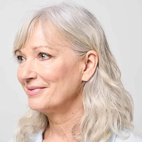 Ceretone Supermini Rechargeable Hearing Aids for Seniors, Invisible OTC Hearing Aids with Advanced Wind Noise Management - Auto Turn On&Off - Easy Operation, (Not Amplifiers) (Beige)