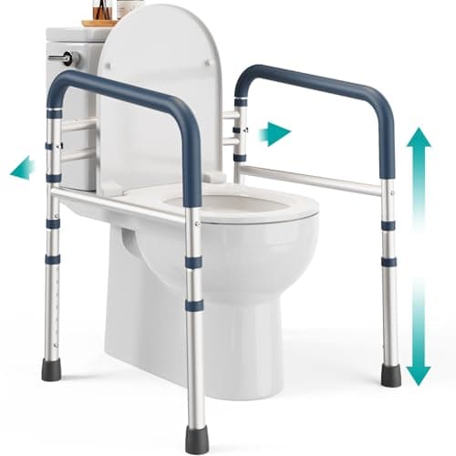 PELEGON Toilet Safety Rails – Test av toalettstöd för äldre (350 lb)