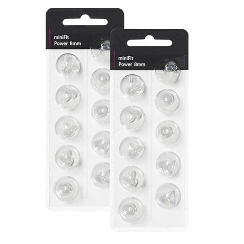 Nakładki do aparatu słuchowego Oticon – recenzja KH HAIKE Minifit Power 8 mm