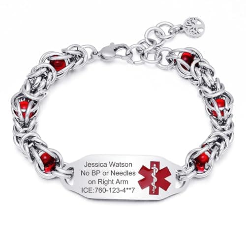 JFJEWER Medical Alert Bracelet for Women Review – Engraving & Style Test