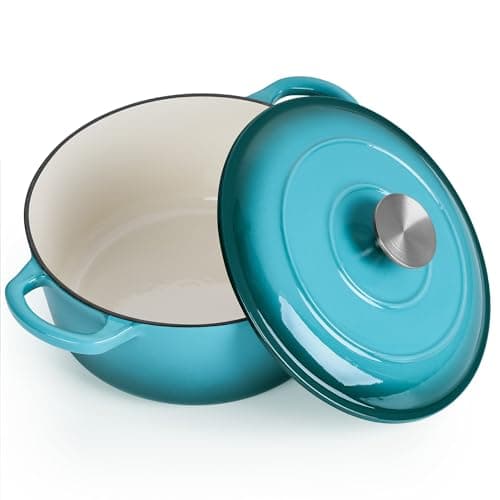 Olla de Hierro Fundido Esmaltado LIANYU 3QT Verde: Análisis Completo