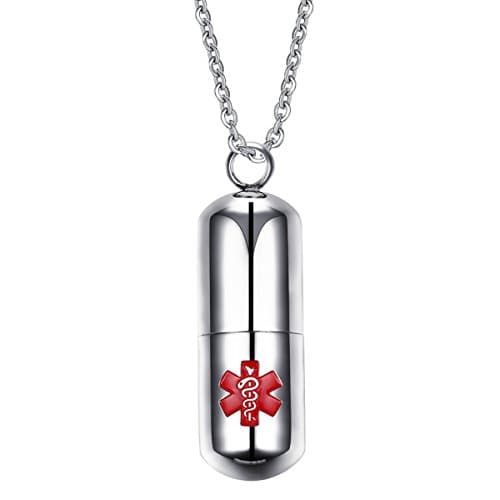 Flongo Pill Necklace Review: Discreet Medical Alert Jewelry