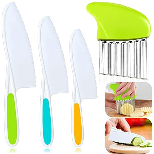 TAORISH Kids Knife Set Review – 4-Piece Real Cooking Tools for Toddlers