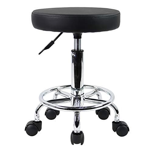 KKTONER Rolling Stool Review: A Comfortable PU Leather Option Worth Considering