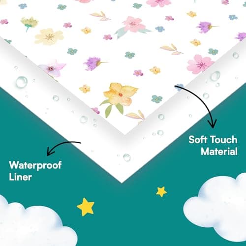 Eli with Love 40 Extra Large Disposable Toilet Seat Cover by Eli with Love – Toddler Toilet Covers for Full Coverage On Toilet or Potty – Ideal Travel Toilet Seat Covers for Kids and Adults (Floral)