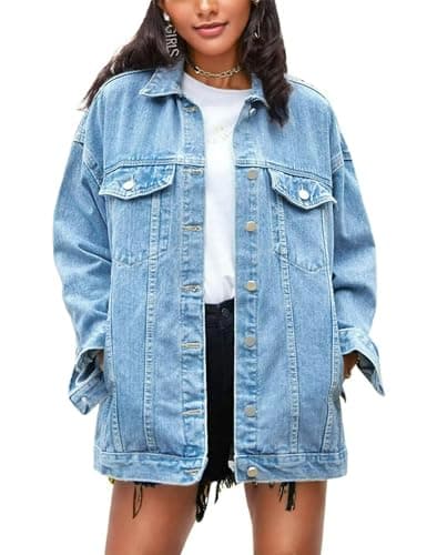 Recensione Omoone Jeans Jacket Donna Oversized 2024